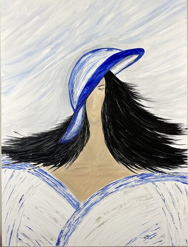 Une Présence by Kseniia Turik, Painting for Sale on Select