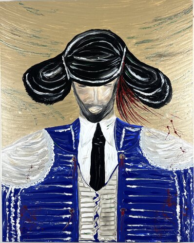 VUELTA AL RUEDO by Kseniia Turik, Painting for Sale on Select