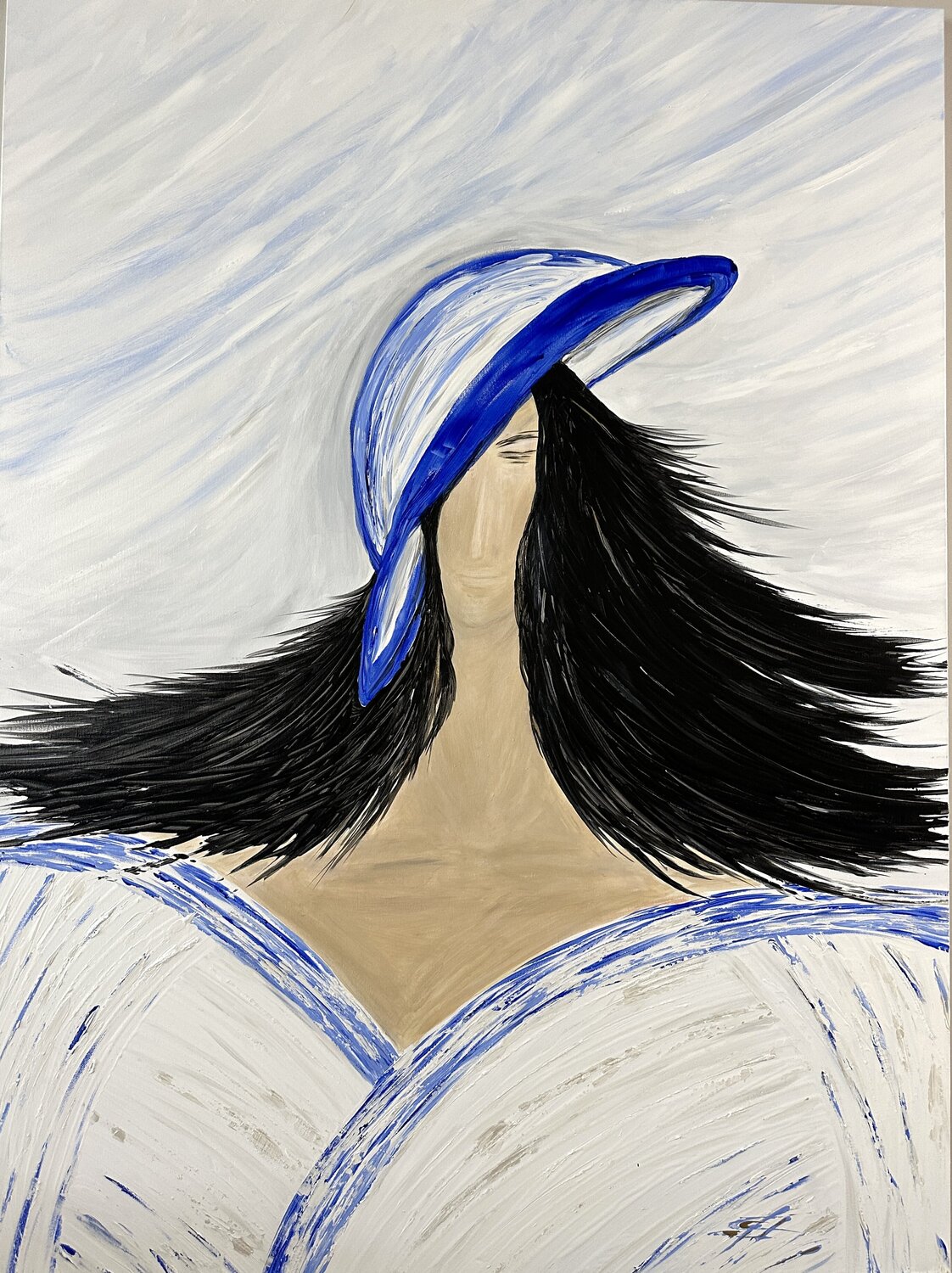 Une Présence Kseniia Turik Original painting for sale