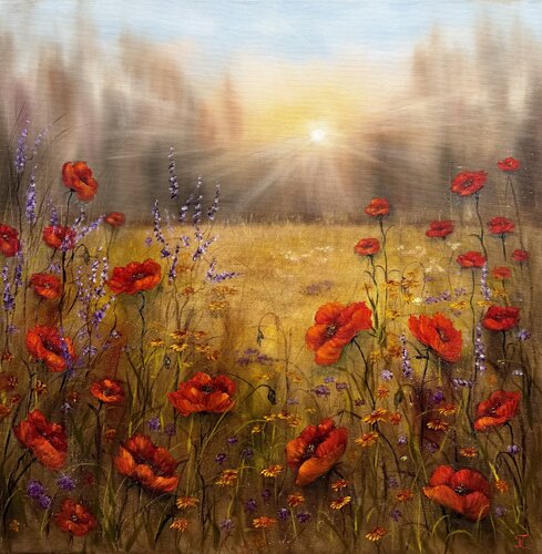 Morning Stillness by Tanja Frost, Painting for Sale on Select
