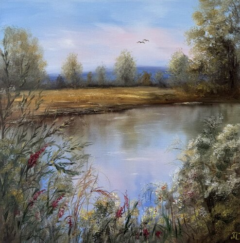 Open and Quiet by Tanja Frost, Painting for Sale on Select