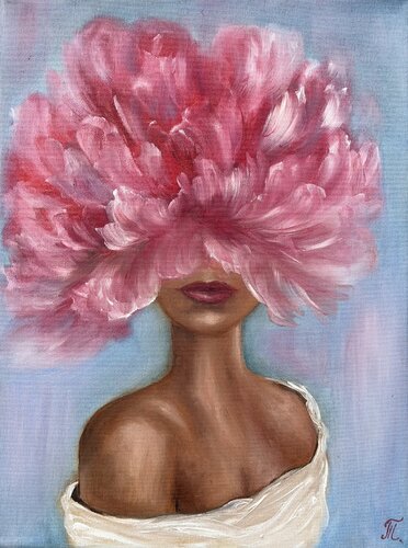 Portrait of the unknown by Tanja Frost, Painting for Sale on Select