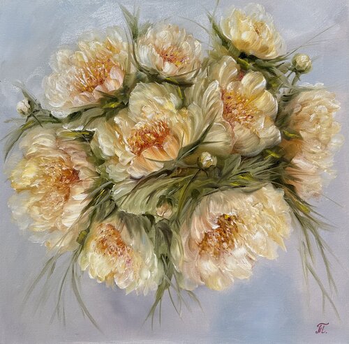 Tenderness in Bloom by Tanja Frost, Painting for Sale on Select
