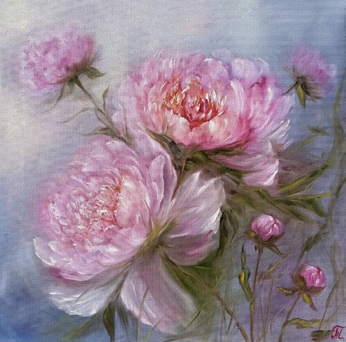 Soft Floral Whisper by Tanja Frost, Painting for Sale on Select