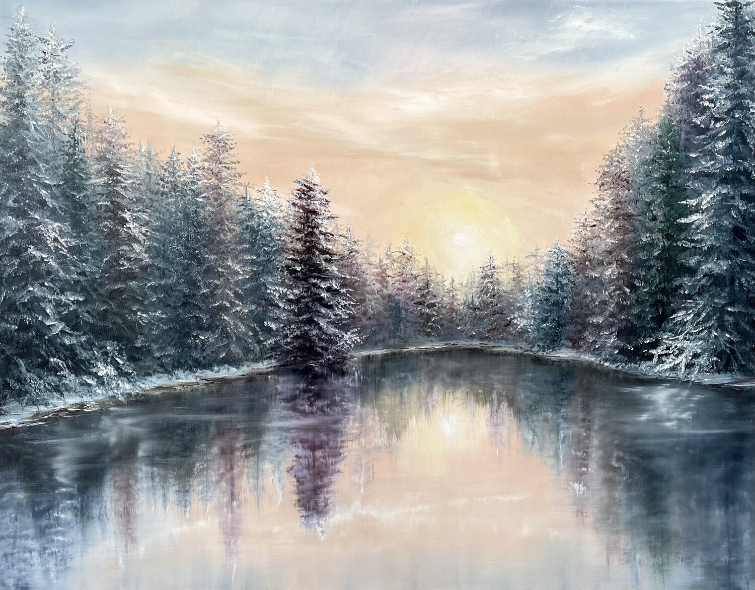 Crystal Whispers Tanja Frost Original painting for sale