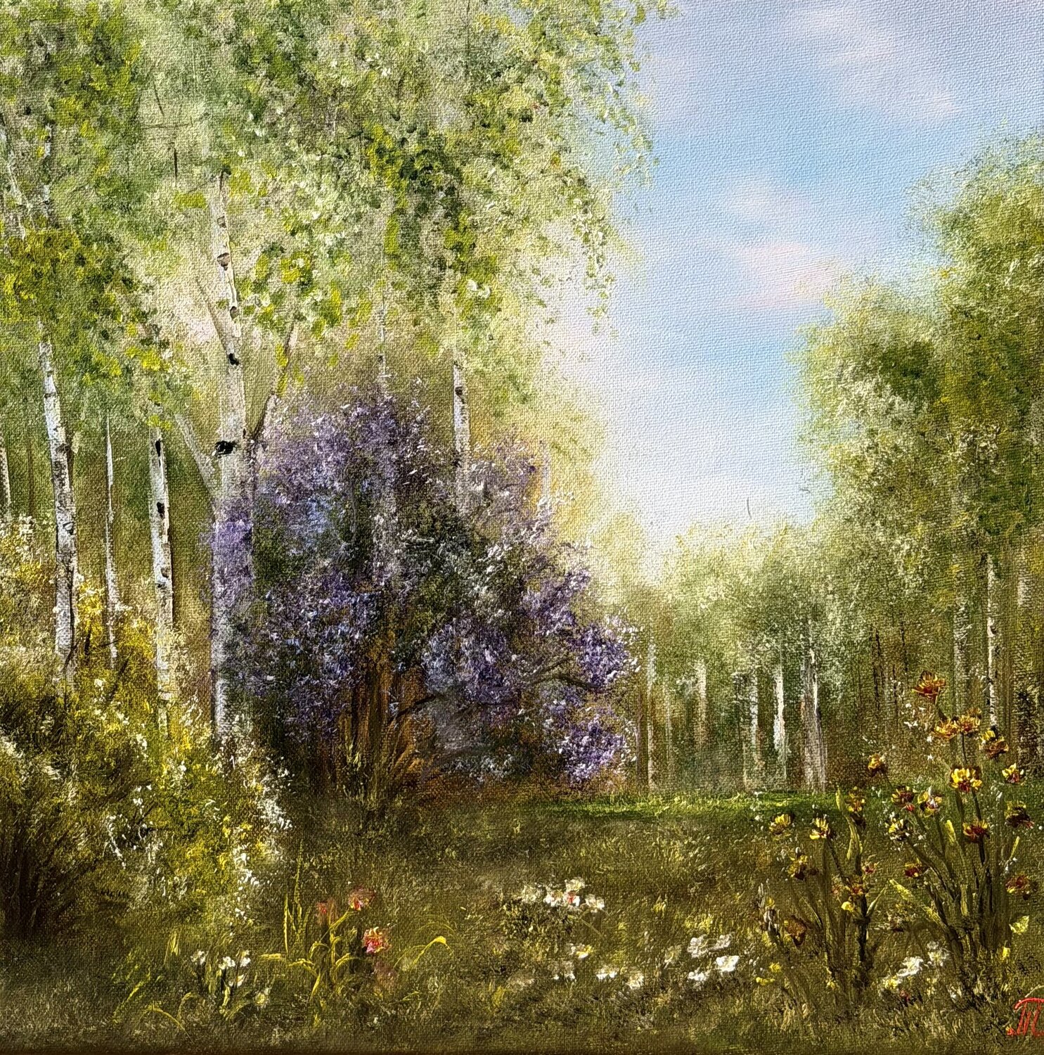 Spring Promise Tanja Frost Original painting for sale
