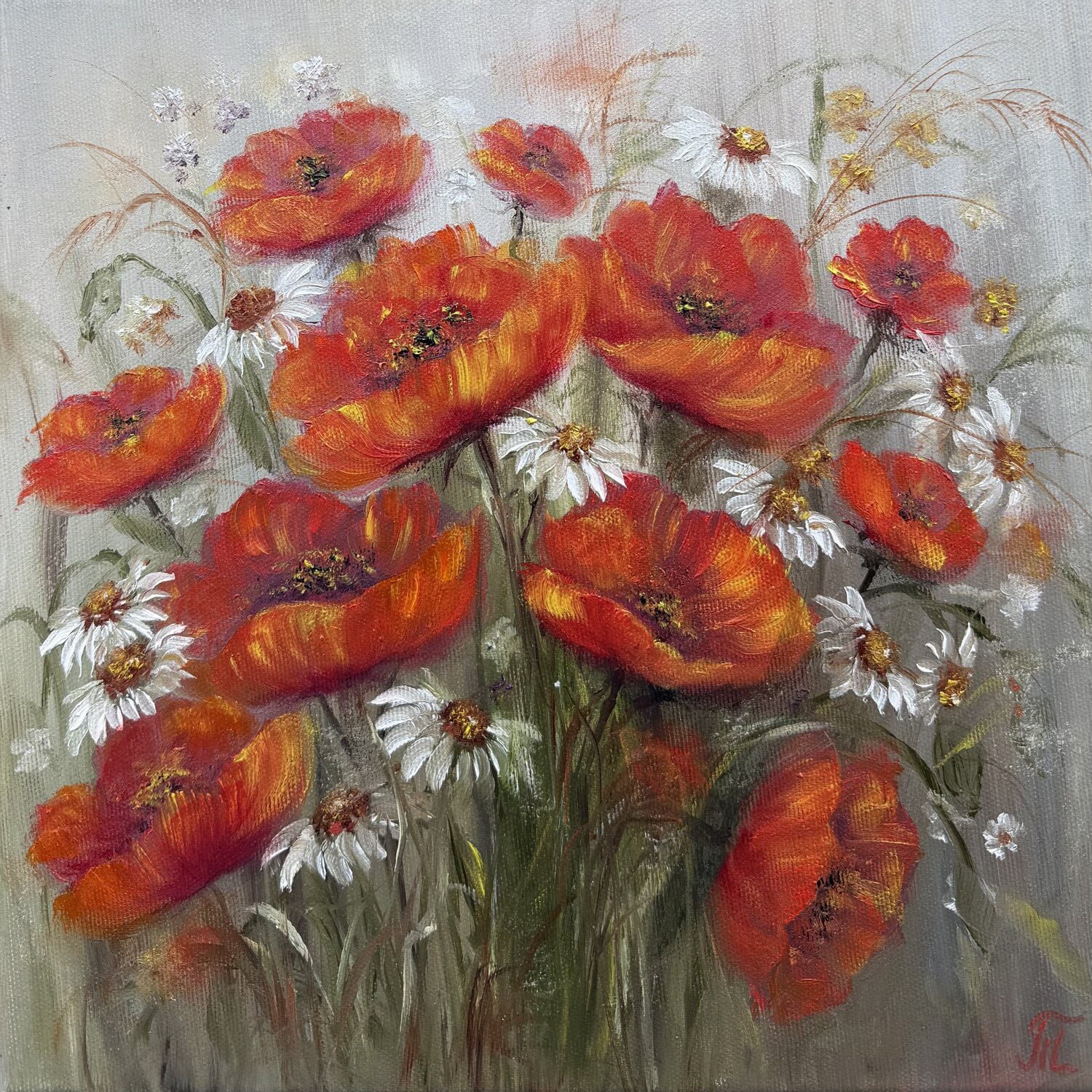 Summer Days Tanja Frost Original painting for sale