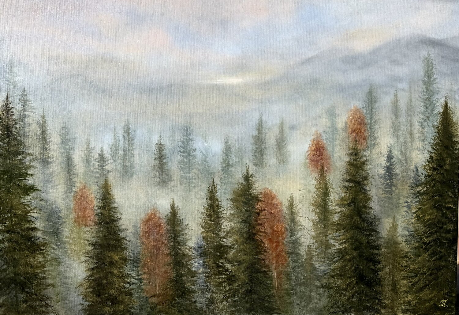 Wild Summer Tanja Frost Originalgemälde zu verkaufen