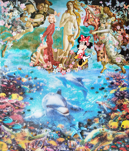 Three Goddesses by Irina BAST, Painting for Sale on Select