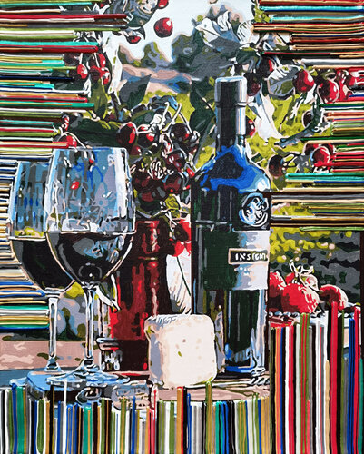 Berry wine by Irina BAST, Painting for Sale on Select