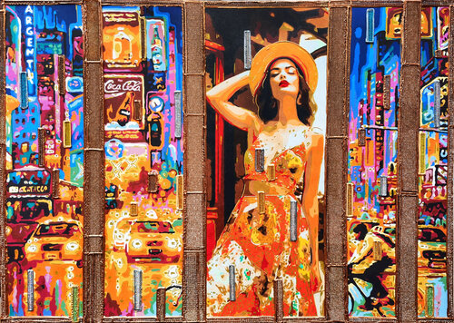 My New York by Irina BAST, Painting for Sale on Select