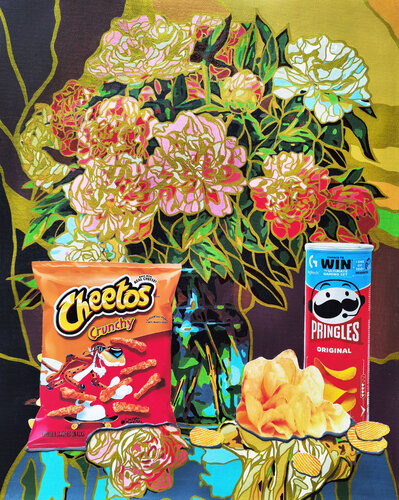 Fast snack by Irina BAST, Painting for Sale on Select
