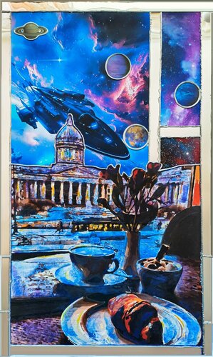 St Petersburg Kazansky Cathedral — Mars stop von Irina BAST, Malerei kaufen auf Select