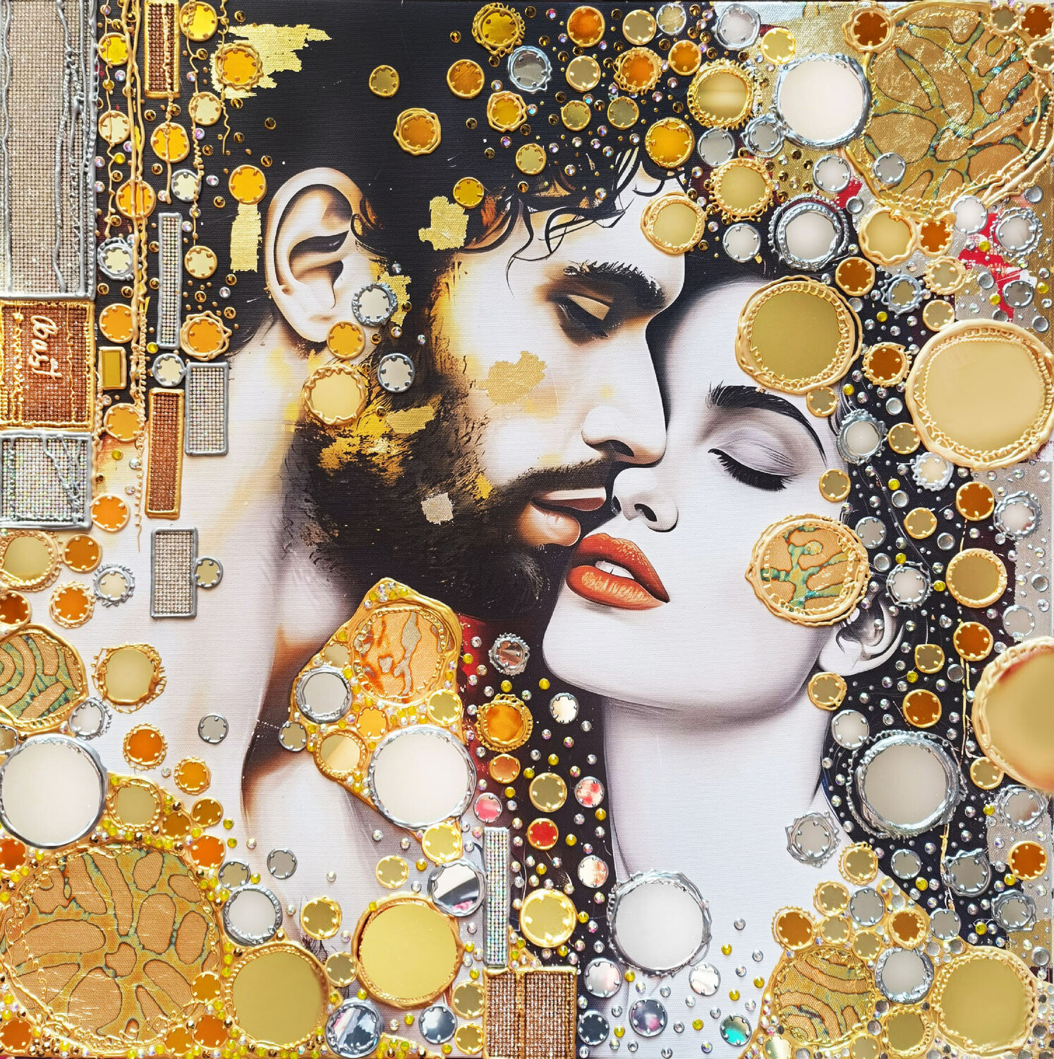 FULL OF LOVE Irina BAST Original painting for sale