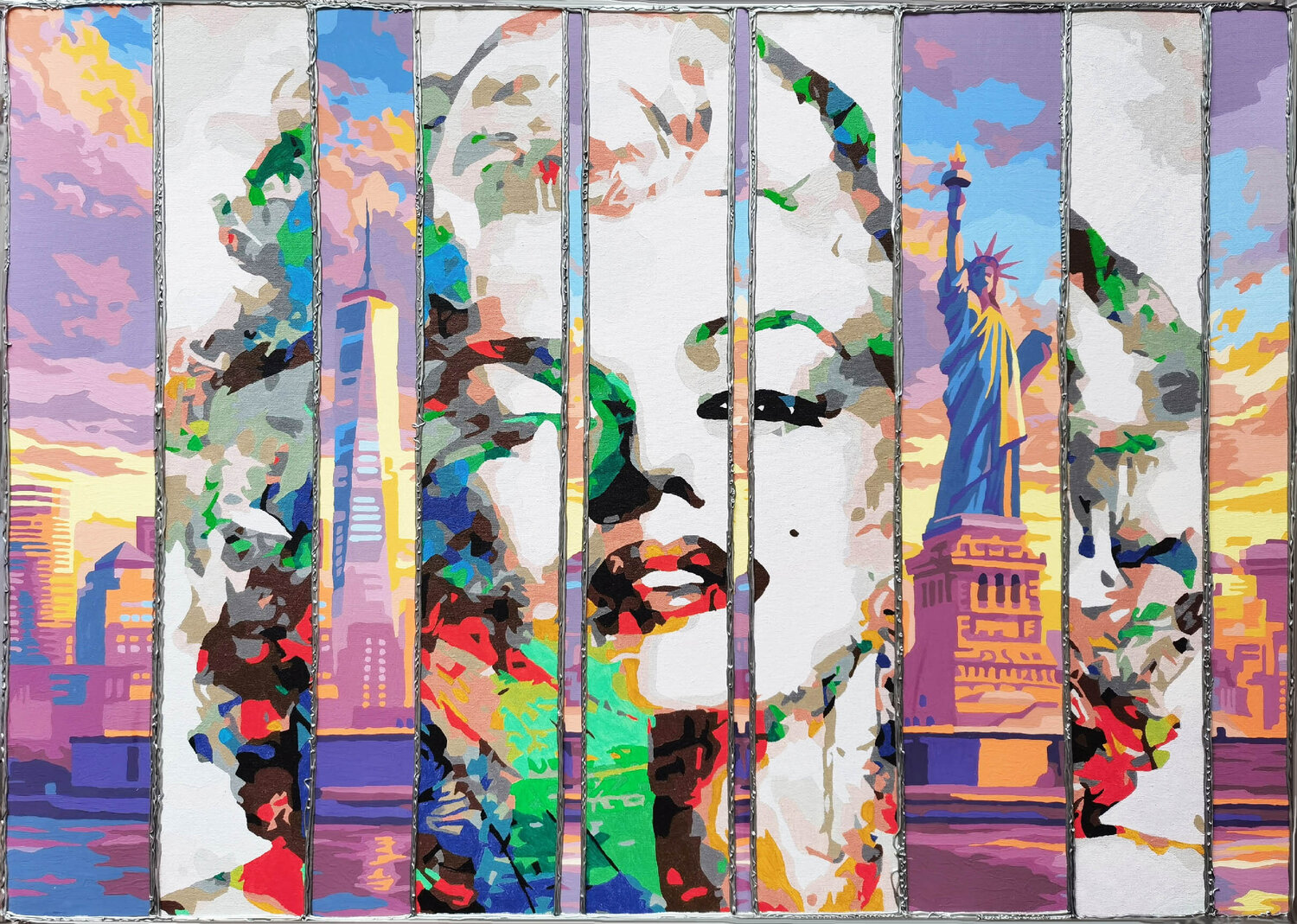 American Dream Irina BAST Original painting for sale