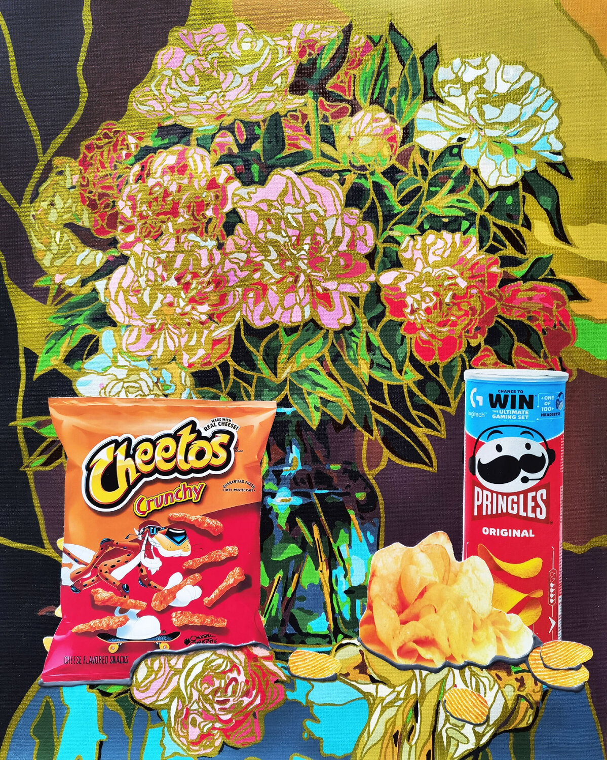 Fast snack Irina BAST Original painting for sale