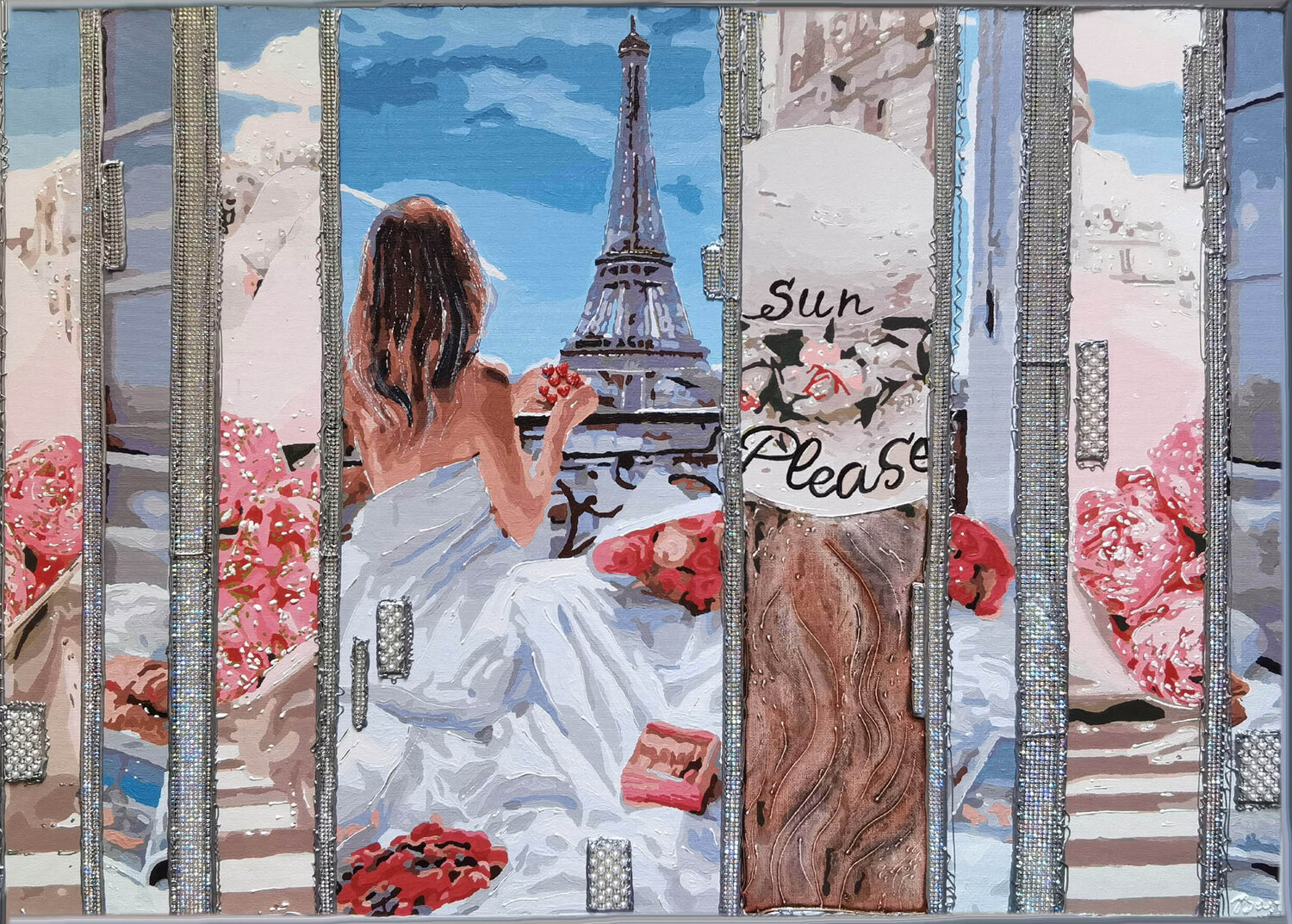 Morning in Paris Irina BAST Original painting for sale