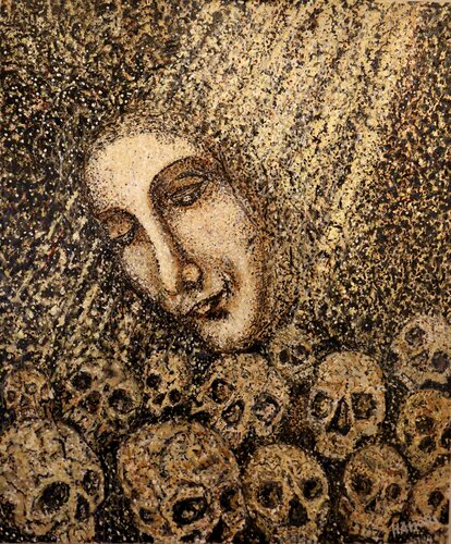 Gaza by Laszlo Hamori, Painting for Sale on Select