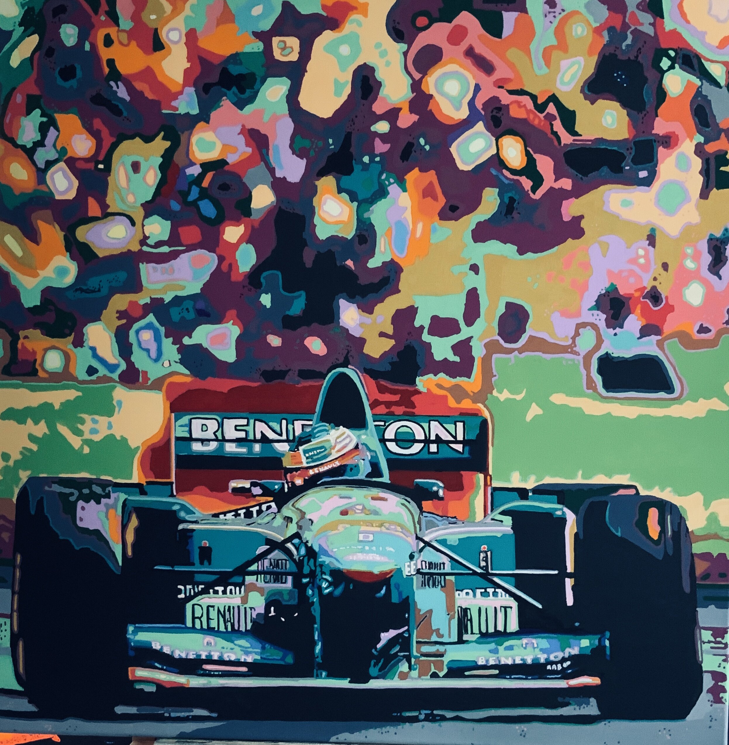 Topic F1 paintings