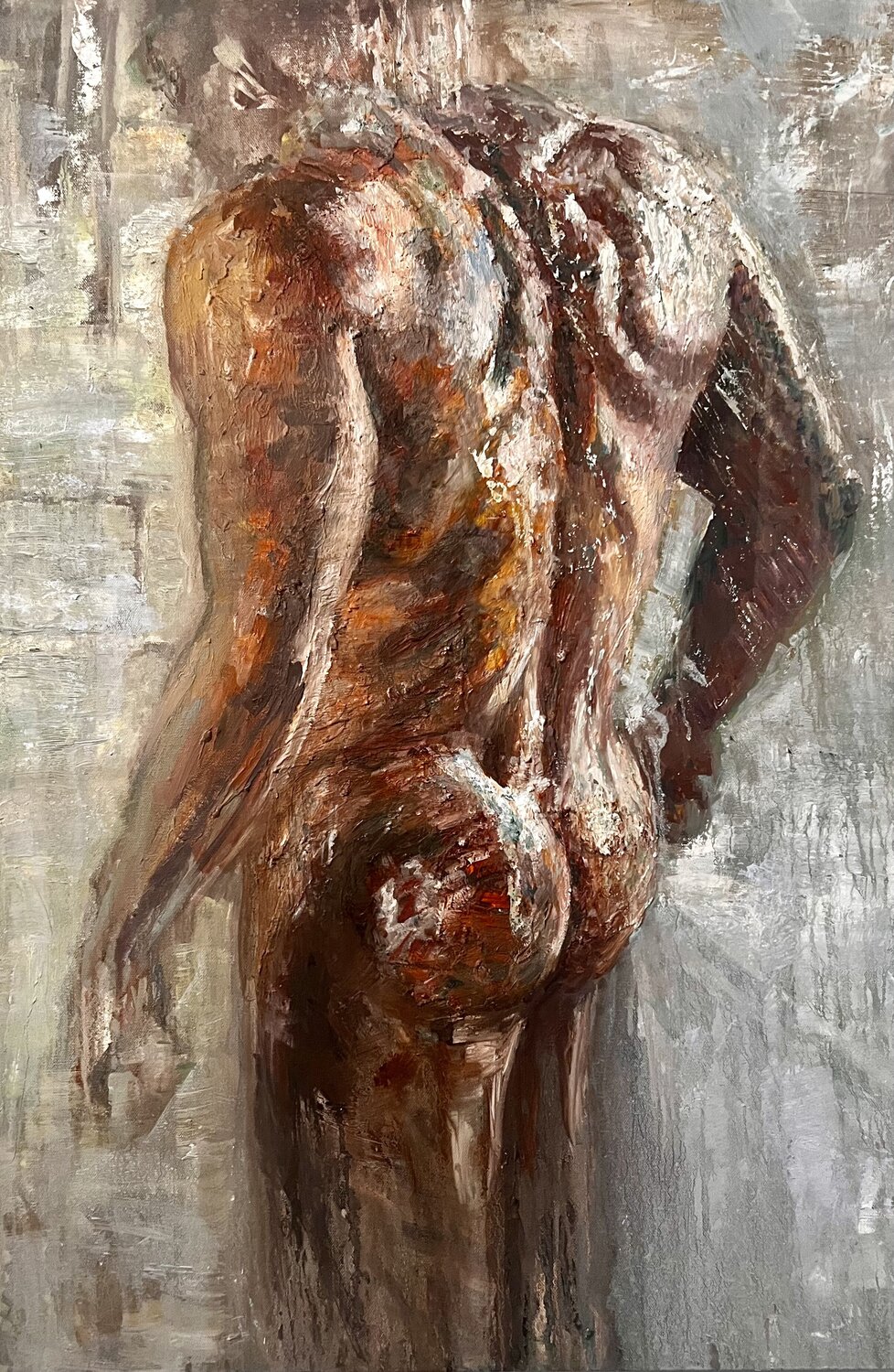 Doccia Maschile Morgan Dreese Original painting for sale