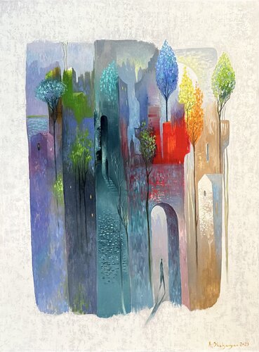 Summer by Andranik Shahjanyan, Painting for Sale on Select