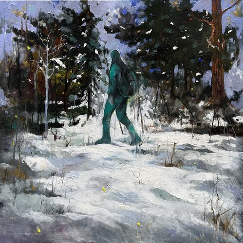 winter by Andranik Shahjanyan, Painting for Sale on Select