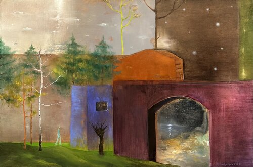 Portal by Andranik Shahjanyan, Painting for Sale on Select