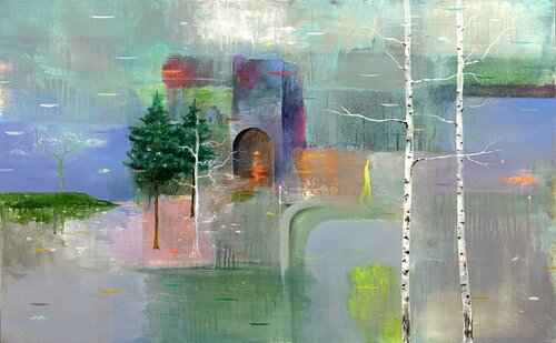 Spring by Andranik Shahjanyan, Painting for Sale on Select