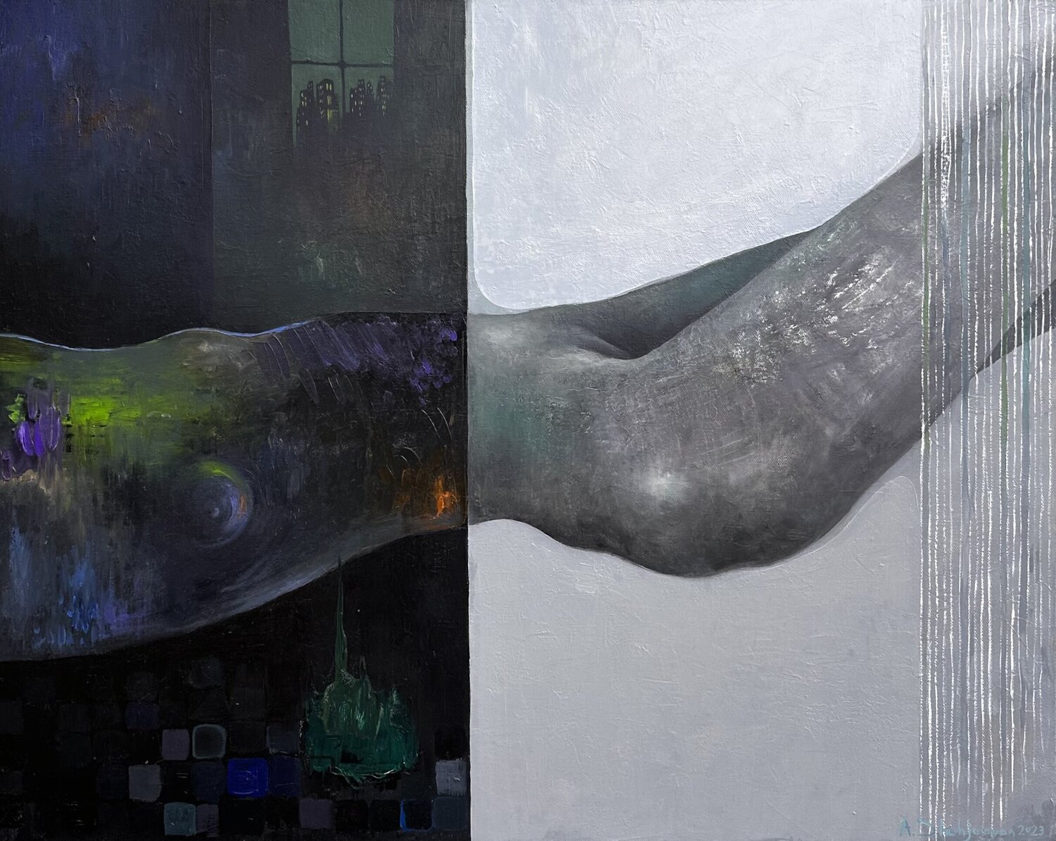 Relax Andranik Shahjanyan Original painting for sale