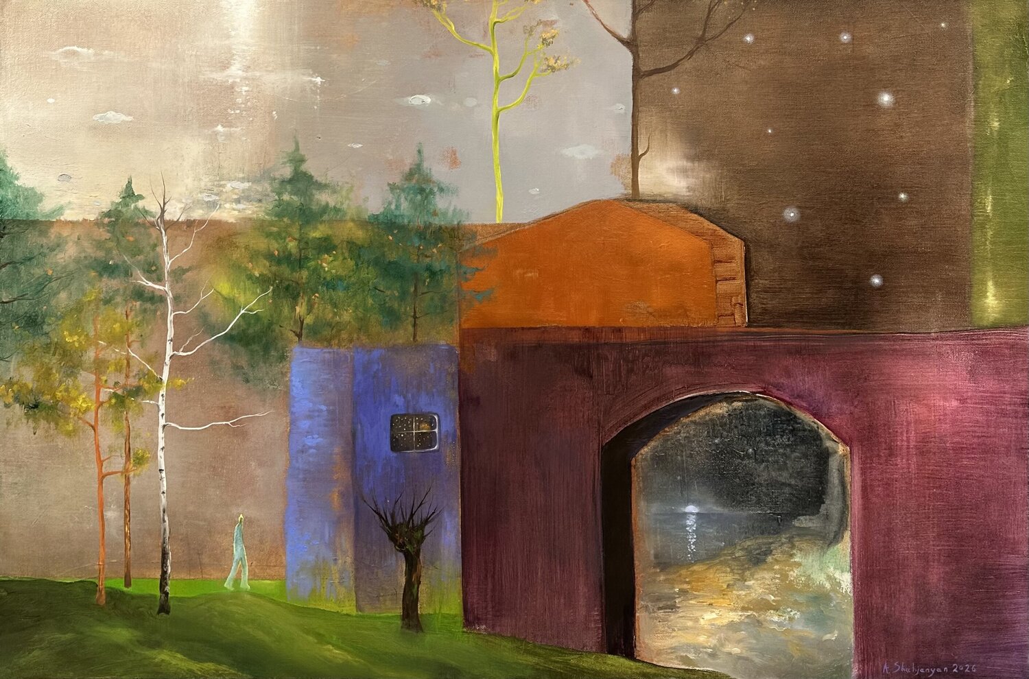 Portal Andranik Shahjanyan Original painting for sale
