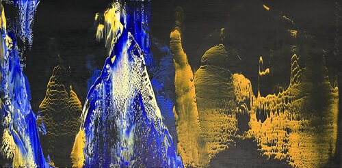 Lagoon by Arturas Lapajevas, Painting for Sale on Select