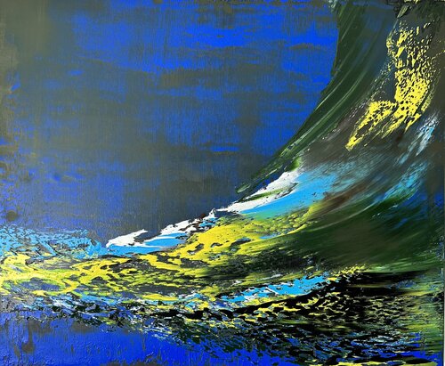 Coastal Flowers by Arturas Lapajevas, Painting for Sale on Select