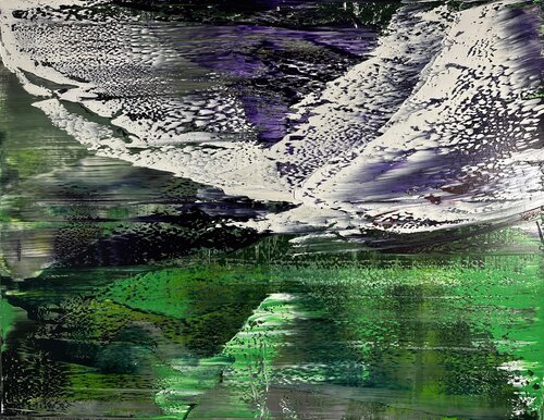 Wings of the Mountains by Arturas Lapajevas, Painting for Sale on Select