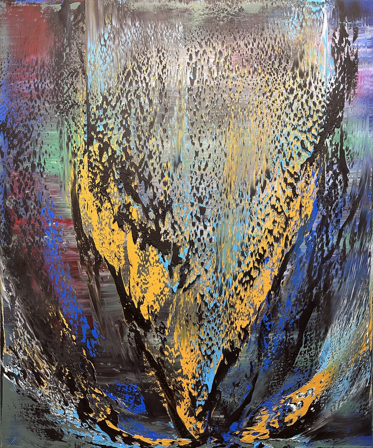 Under Water Arturas Lapajevas Original painting for sale