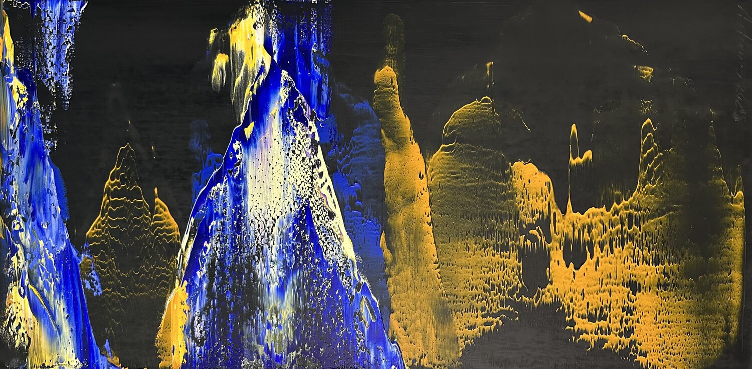 Lagoon Arturas Lapajevas Original painting for sale