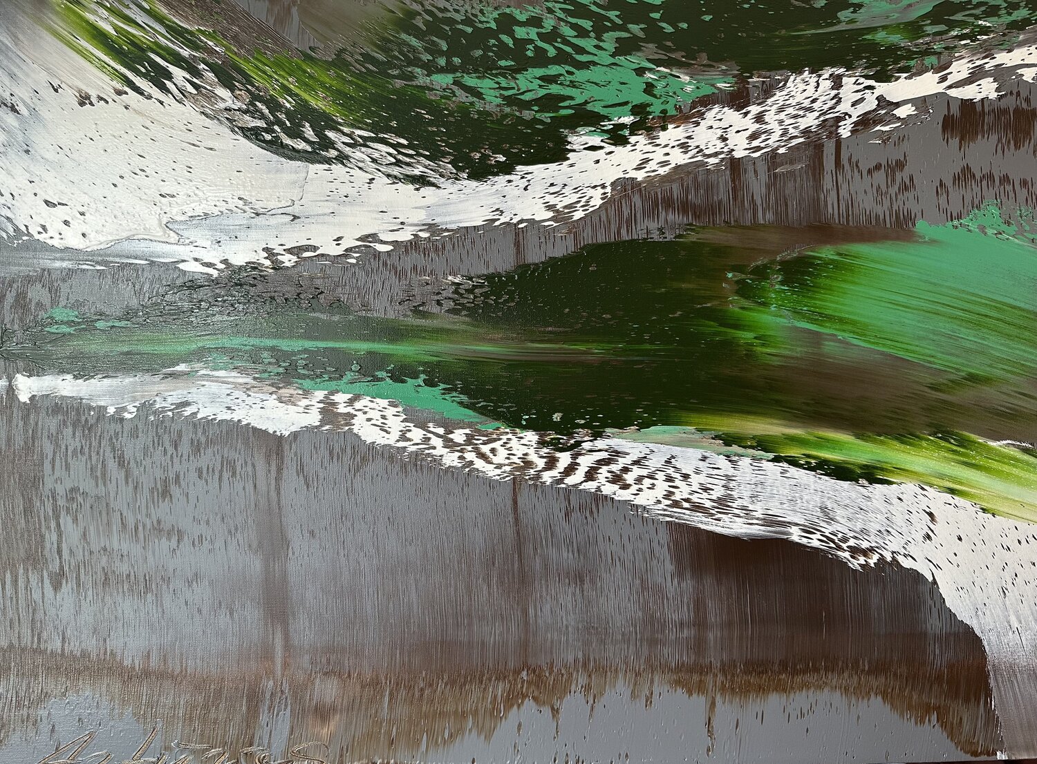 Reflection Arturas Lapajevas Original painting for sale