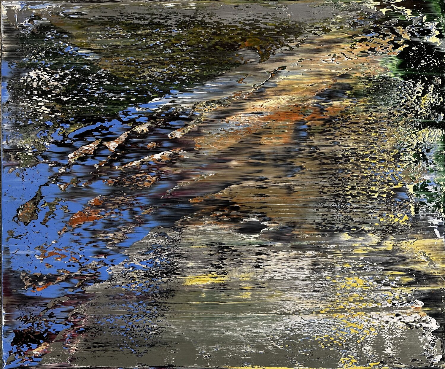 Between Earth and Sky Arturas Lapajevas Original painting for sale