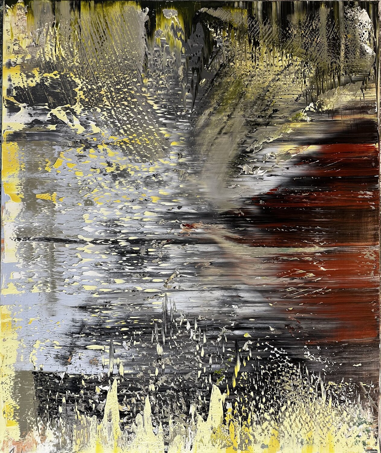 Where the Sun begins Arturas Lapajevas Original painting for sale