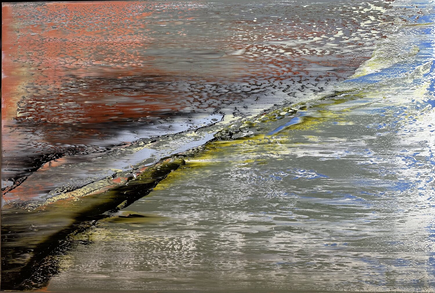 Baltic Dunes Arturas Lapajevas Original painting for sale