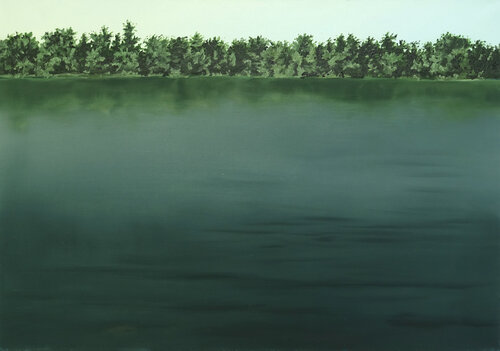 Am Teich 10 by Leni Winkelmann, Painting for Sale on Select