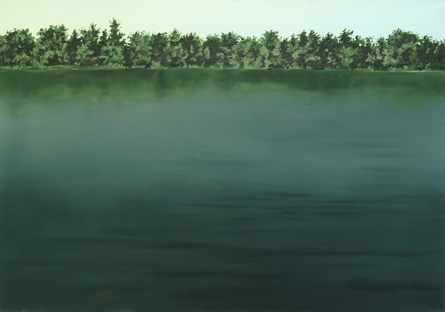 Am Teich 10 Leni Winkelmann Original painting for sale