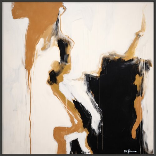Muted motion #8 by Valentyna Kniazieva, Painting for Sale on Select