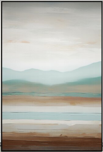 Tranquil horizon #8 by Valentyna Kniazieva, Painting for Sale on Select