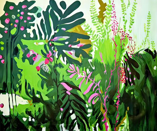 After rain #1 by Valentyna Kniazieva, Painting for Sale on Select