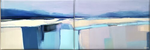 Northern Wind Landscape #4 by Valentyna Kniazieva, Painting for Sale on Select