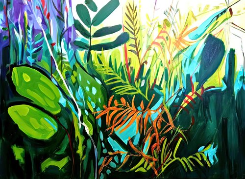 After rain #6 by Valentyna Kniazieva, Painting for Sale on Select