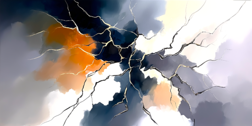 Roots of Universe #1 by Valentyna Kniazieva, Painting for Sale on Select