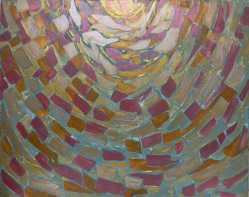 Sunny evening by Maksim Gorshkov, Painting for Sale on Select