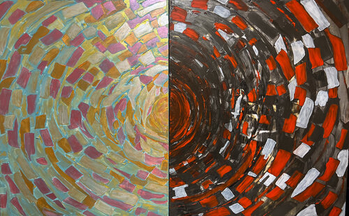 Duality of Light by Maksim Gorshkov, Painting for Sale on Select
