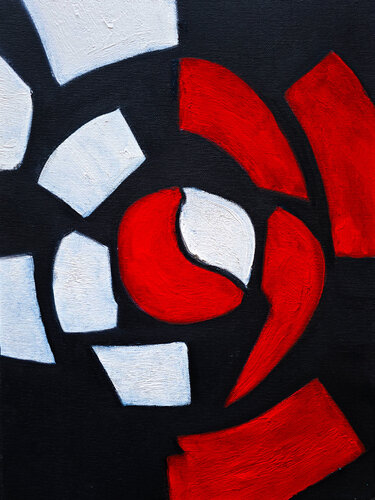 Yin and Yang by Maksim Gorshkov, Painting for Sale on Select